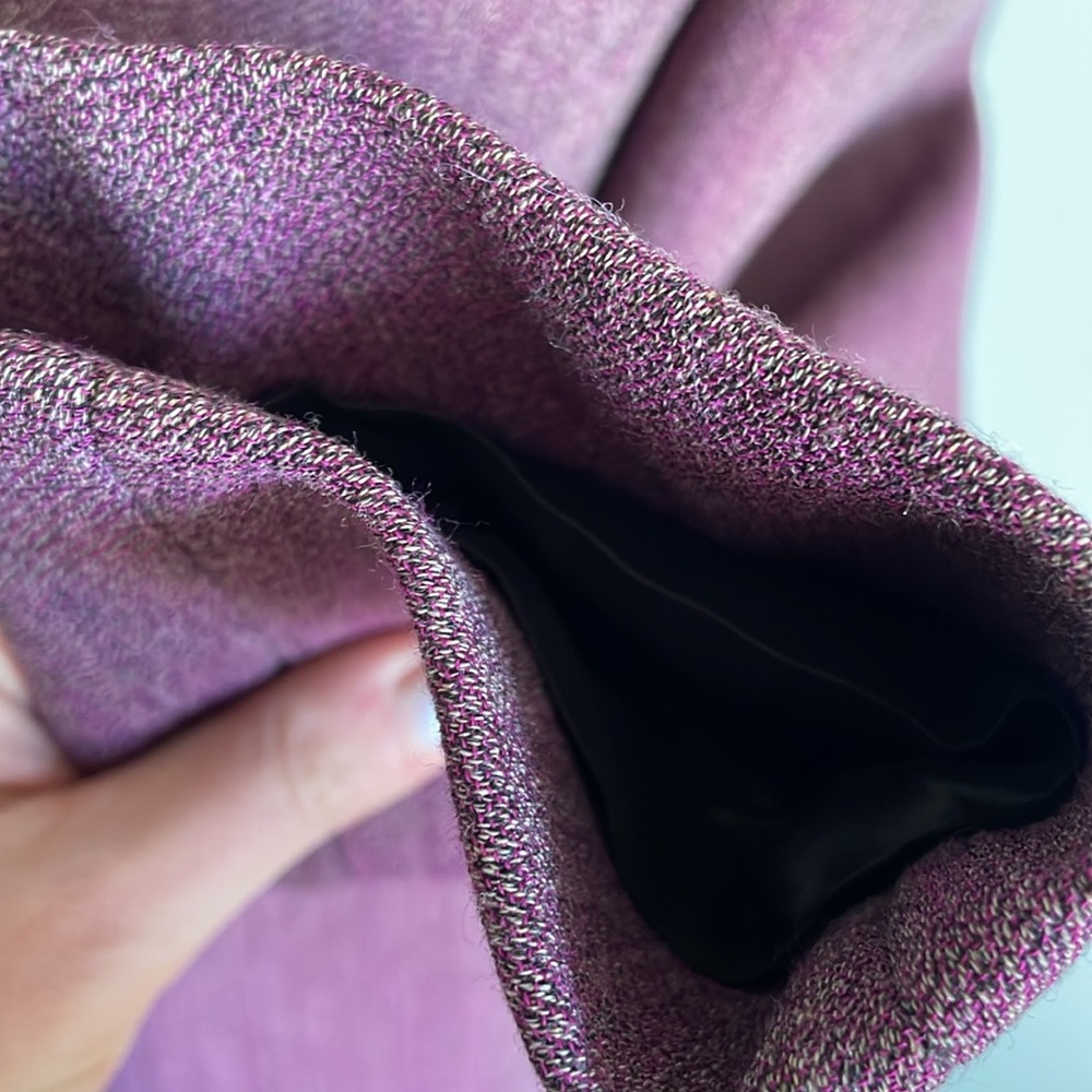 Miu Miu Purple Coat, Fully Lined, Like New, Size … - image 8